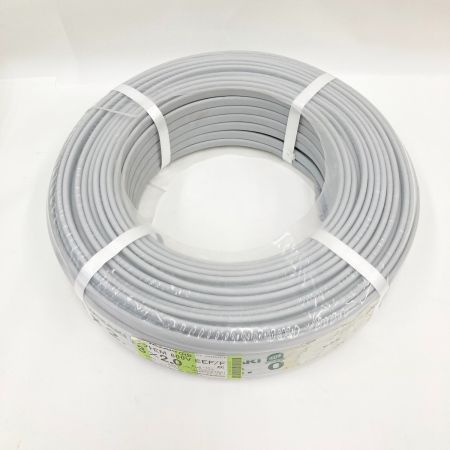  YAZAKI 電材 VVFケーブル ソフトEM 600V EEF/F 3×2.0 100ｍ グレー 未開封品 