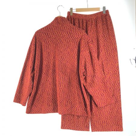  ITALIYA イタリヤ レディース 伊太利屋 セットアップ サイズ11号 C-TK5574 オレンジ