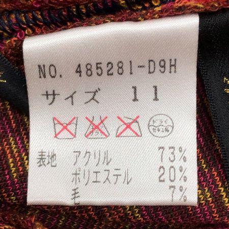  ITALIYA イタリヤ レディース 伊太利屋 セットアップ サイズ11号 C-TK5574 オレンジ