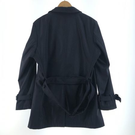  COMME CA ISM コムサイズム メンズ コート サイズM 47-20MX03 ネイビー ストライプ ライナー付き