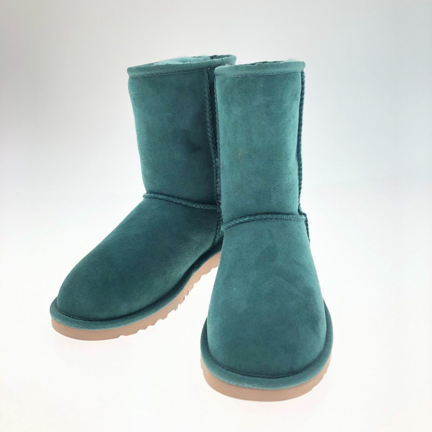 中古】 UGG アグ クラシックショート ブーツ ムートンブーツ 23cm 5825 ...