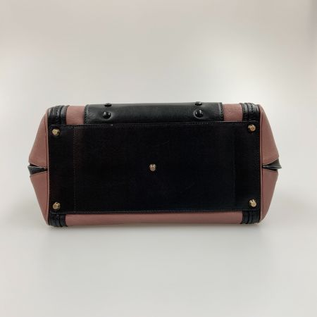  Chloe クロエ アリス 2way ショルダーバッグ ブラック x ピンク