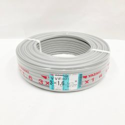 〇〇 YAZAKI ヤザキ  電材 VVFケーブル 3芯 3× 1.6 PbF 100m 未開封品 Nランク