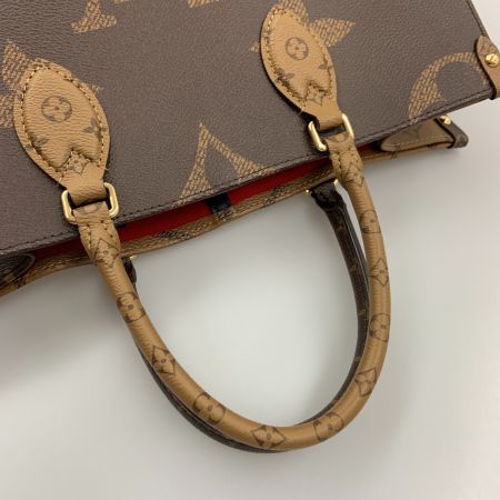  LOUIS VUITTON ルイヴィトン モノグラム ジャイアント オンザゴーMM レディース 2WAYバッグ M45321 ブラウン