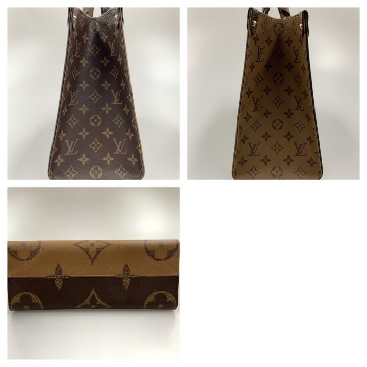 LOUIS VUITTON ルイヴィトン モノグラム ジャイアント オンザゴーMM レディース 2WAYバッグ M45321  ブラウン｜中古｜なんでもリサイクルビッグバン