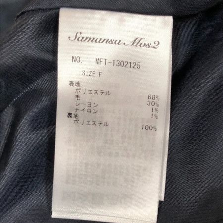  Samantha mos2(SM2) サマンサモスモス レディース コート サイズF グレー