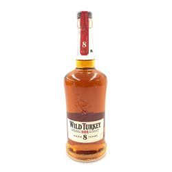 〇〇 WILD TURKEY ワイルドターキー ８年 バーボン ウィスキー 700ml 50.5% Sランク 未開栓
