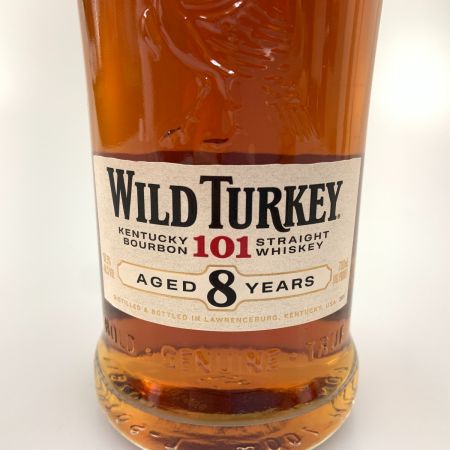  WILD TURKEY ワイルドターキー ８年 バーボン ウィスキー 700ml 50.5% 未開栓