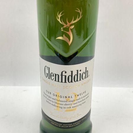  Glenfiddich グレンフィディック 12年 スペシャルリザーブ 700ml ウィスキー 未開栓