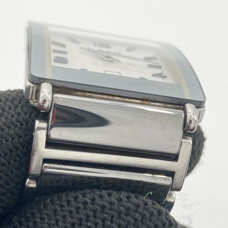  RADO ラドー ダイヤスター デイト クォーツ 腕時計 160.0486.3 ホワイト x シルバー