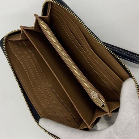  COACH コーチ シグネチャー ロング ジップ アラウンド ウォレット 長財布 CH369 ブルー