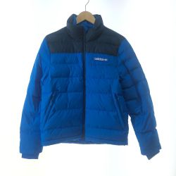 〇〇 adidas アディダス プレステージ シンセティック メンズ 中綿ジャケット サイズXS AB7874 ブルー×ネイビー Bランク