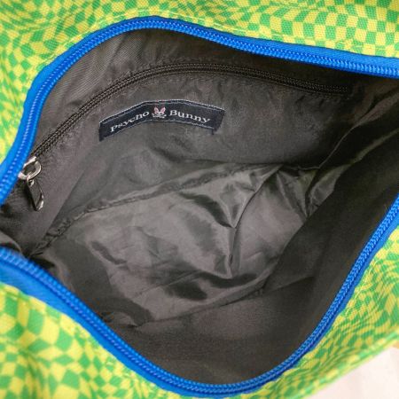  Psycho Bunny サイコバニー ラウンドバッグ PBMG3SB9-60 未使用品