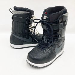 〇〇 NIKE ナイキ ZOOM FORCE 1  スノーボードブーツ 334841-007 ブラック 26.0cm Cランク