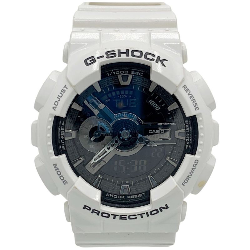 CASIO G-SHOCK GA-110GW ホワイト＆ブラック 通販 - 時計