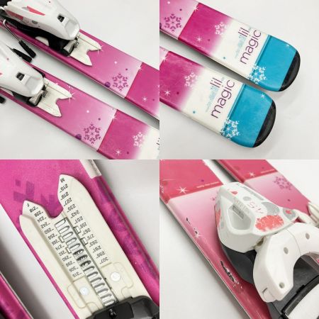  elan エラン lil magic スキー Jrスキー 120cm スキー板 ピンク×白 現状渡し