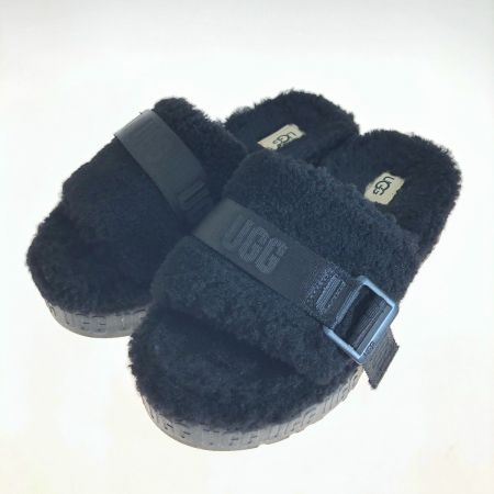  UGG アグ Fluffita フラッフィータ サンダル 24cm 1113475 ブラック