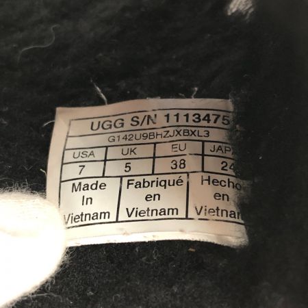  UGG アグ Fluffita フラッフィータ サンダル 24cm 1113475 ブラック