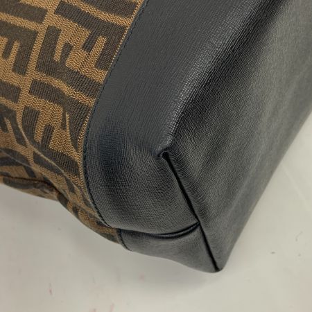  FENDI フェンディ ズッカ トートバッグ ショルダーバッグ 8BH185-FQ8 ブラウン