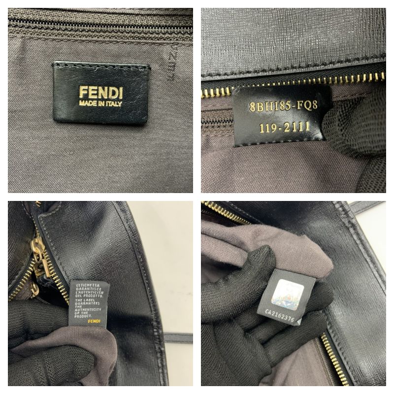 中古】 FENDI フェンディ ズッカ トートバッグ ショルダーバッグ ...