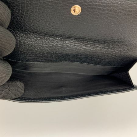  GUCCI グッチ クリップ金具 GGキャンバス 長財布 150397 ブラック