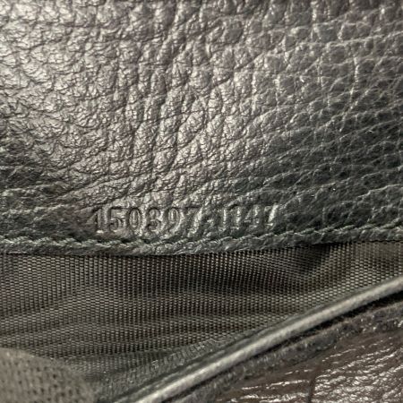  GUCCI グッチ クリップ金具 GGキャンバス 長財布 150397 ブラック