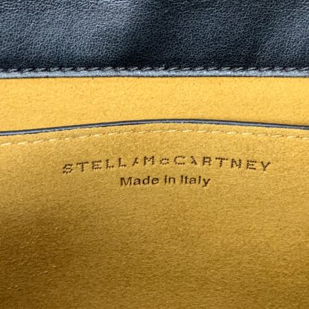  Stella McCartney ステラマッカートニー Frayme ミディアム レザーショルダーバッグ  7B0006 W8839 ブラック