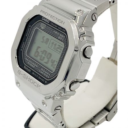  CASIO カシオ G-SHOCK Gショック フルメタル ソーラー 電波 クォーツ 腕時計  GMW-B5000 シルバー