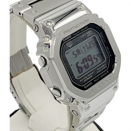  CASIO カシオ G-SHOCK Gショック フルメタル ソーラー 電波 クォーツ 腕時計  GMW-B5000 シルバー