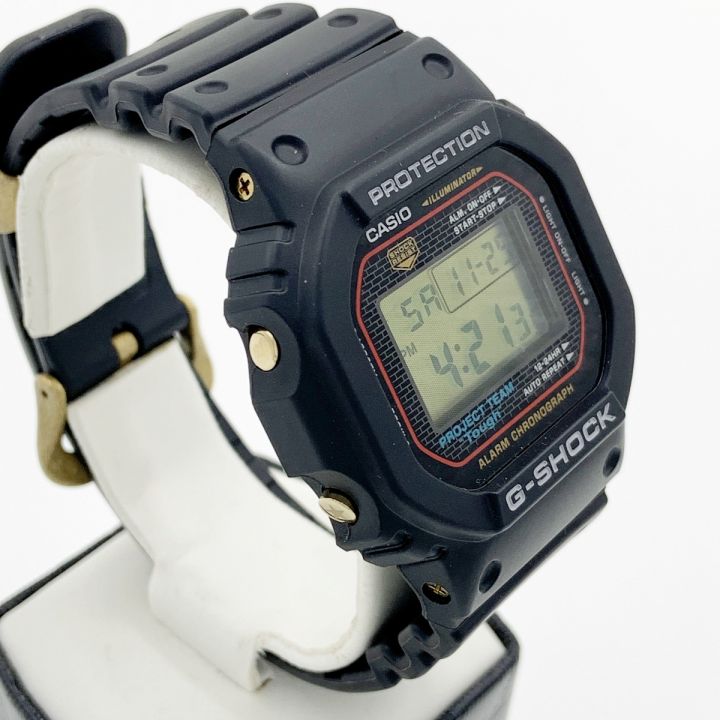 CASIO カシオ G-SHOCK Gショック 40周年記念モデル DW-5040PG-1JR ブラック x  ゴールド｜中古｜なんでもリサイクルビッグバン