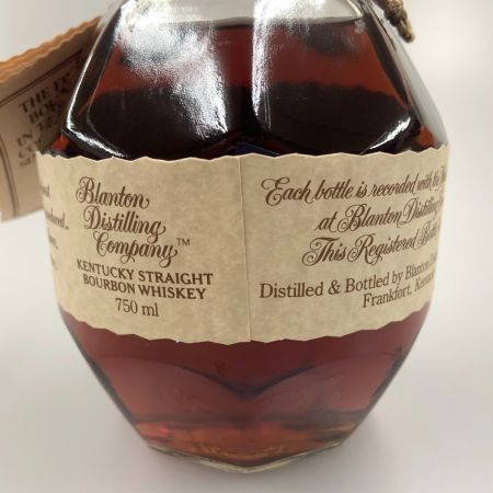  Blanton ブラントン オリジナル シングルバレル 750ml 46.5度 バーボンウイスキー 未開栓