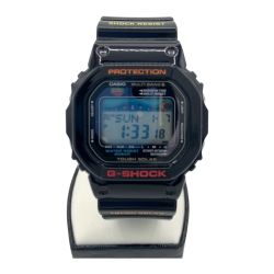 〇〇 CASIO カシオ Gショック Gライド ソーラー電波クォーツ 腕時計  GWX-5600 ブラック Bランク