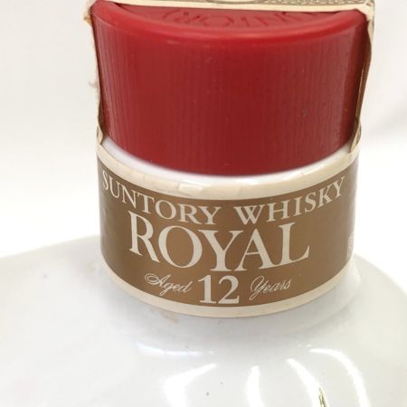 【北海道内限定発送】 ROYAL サントリーローヤル 陶器ボトル 干支 兔 １２年 ウィスキー 600ml 43% 未開栓