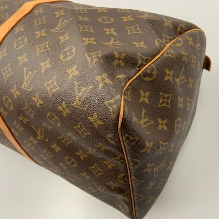  LOUIS VUITTON ルイヴィトン モノグラム キーポル55 ボストンバッグ M41424 ブラウン