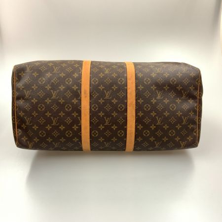  LOUIS VUITTON ルイヴィトン モノグラム キーポル55 ボストンバッグ M41424 ブラウン