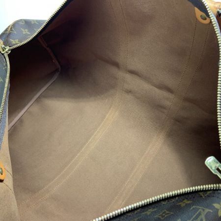  LOUIS VUITTON ルイヴィトン モノグラム キーポル55 ボストンバッグ M41424 ブラウン