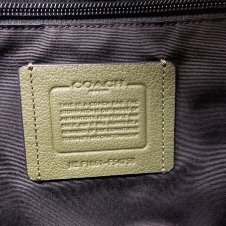  COACH コーチ ビジネス トートバッグ 2way ショルダーバッグ F54758 グリーン