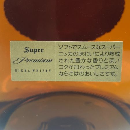【北海道内限定発送】 NIKKA WHISKY ニッカウイスキー Super Premium ウイスキー 750ml 43% 未開栓