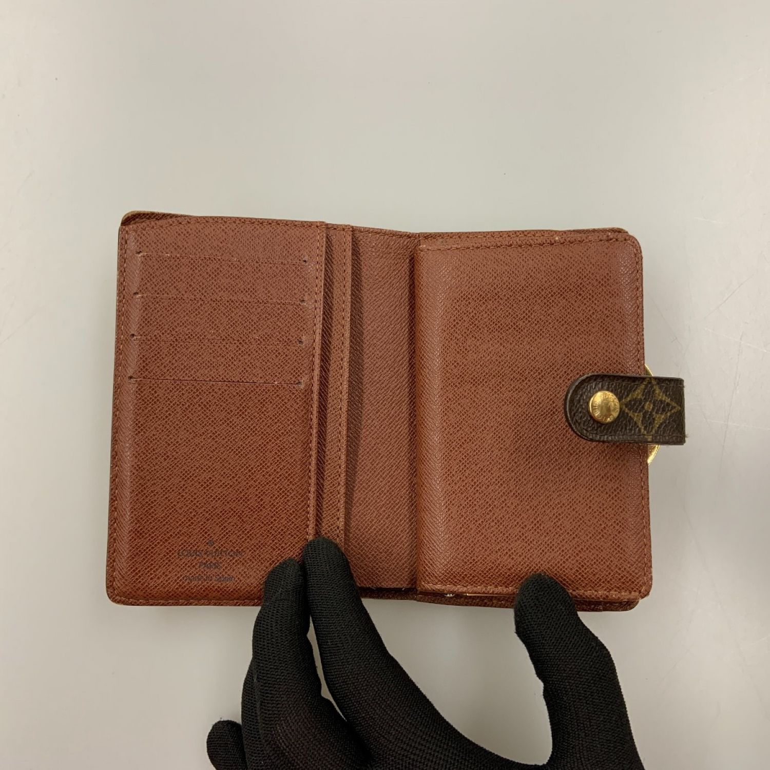 中古】 LOUIS VUITTON ルイヴィトン モノグラム ポルトフォイユ