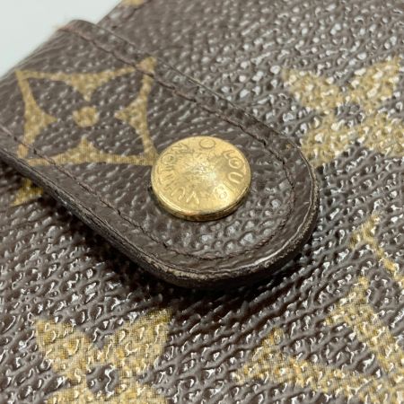  LOUIS VUITTON ルイヴィトン モノグラム ポルトフォイユ ヴィエノワ がま口短財布 M61663 ブラウン