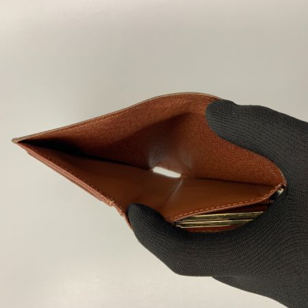  LOUIS VUITTON ルイヴィトン モノグラム ポルトフォイユ ヴィエノワ がま口短財布 M61663 ブラウン