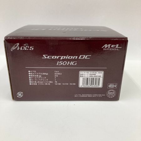  SHIMANO シマノ Scorpion 21スコーピオン DC 150HG 04308 ベイトリール