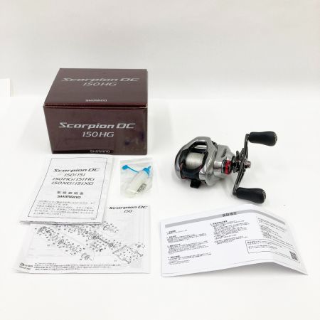  SHIMANO シマノ Scorpion 21スコーピオン DC 150HG 04308 ベイトリール