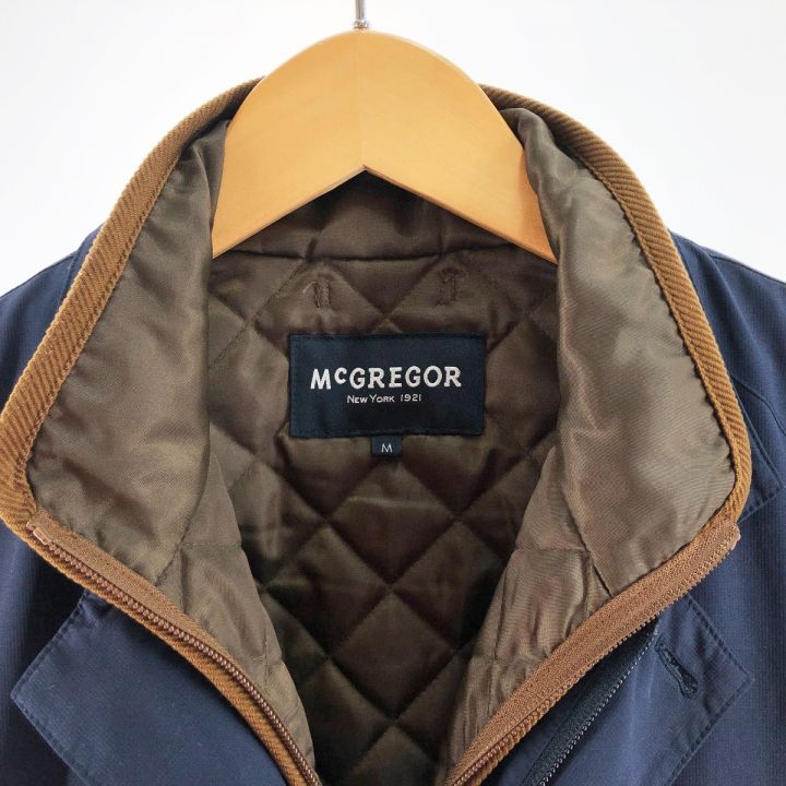 McGREGOR マクレガー メンズ ジャケット サイズM ネイビー×ブラウン ライナー付き｜中古｜なんでもリサイクルビッグバン