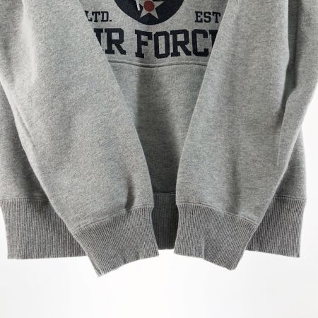  AVIREX アビレックス メンズ プルオーバーパーカー サイズM 6193611 グレー