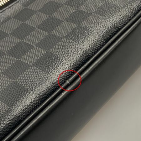  LOUIS VUITTON ルイヴィトン ダミエ グラフィット ポシェット カサイ セカンドバッグ N41664 ブラック