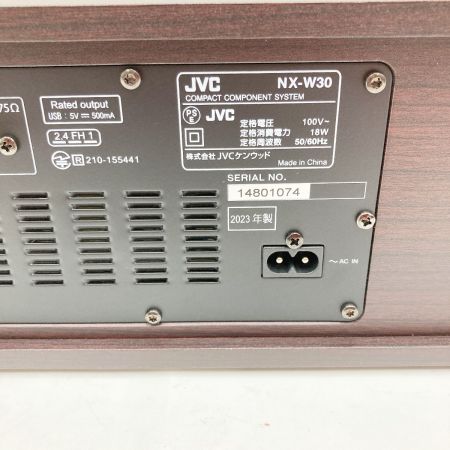  JVC ジェーブイシー コンパクトコンポーネントシステム NX-30