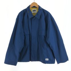 〇〇 Coen コーエン メンズ ナイロンジャケット サイズXL ネイビー Sランク