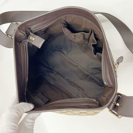  GUCCI グッチ GGキャンバス ショルダーバッグ レディース 388930 ブラウン