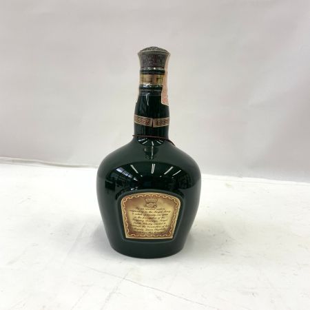  ROYAL SALUTE(CHIVAS REGAL) ロイヤルサルート ブレンデッド スコッチ ウイスキー 21年 40％ 700ml 袋付  グリーン 未開栓